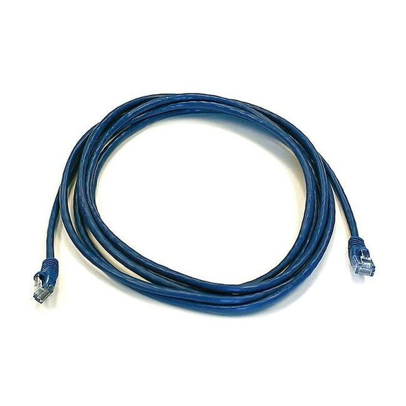 Monoprice Patch Cord,Cat 6,Booted,Blue,10 ft. 3436