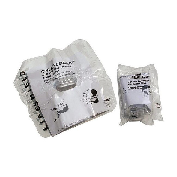 Emi CPR Lifeshield, Plastic Bag, 1 Components, 1 People Served 472