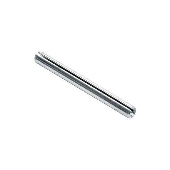 Slotted Spring Pin, 3/16 in Outside Dia, 1-3/4 in L, Steel, 25 PK