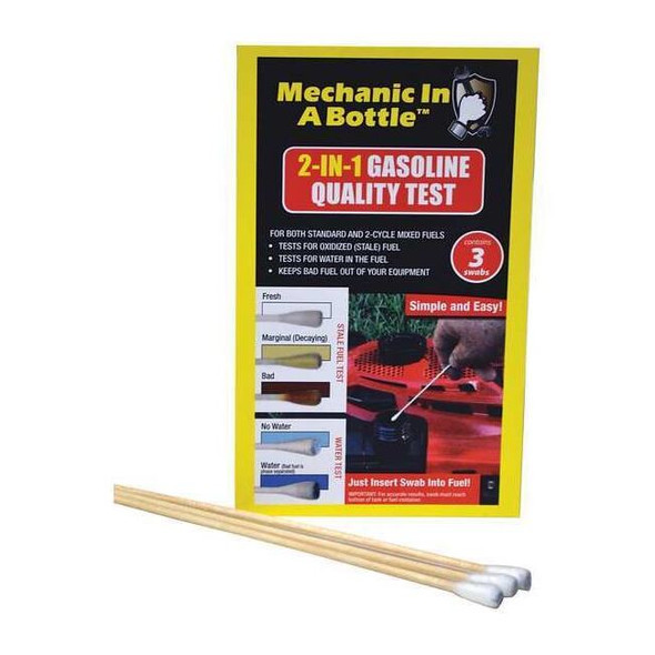 Mechanic in a Bottle Gas Test Swabs,pkg. qty. 3 7-903-12