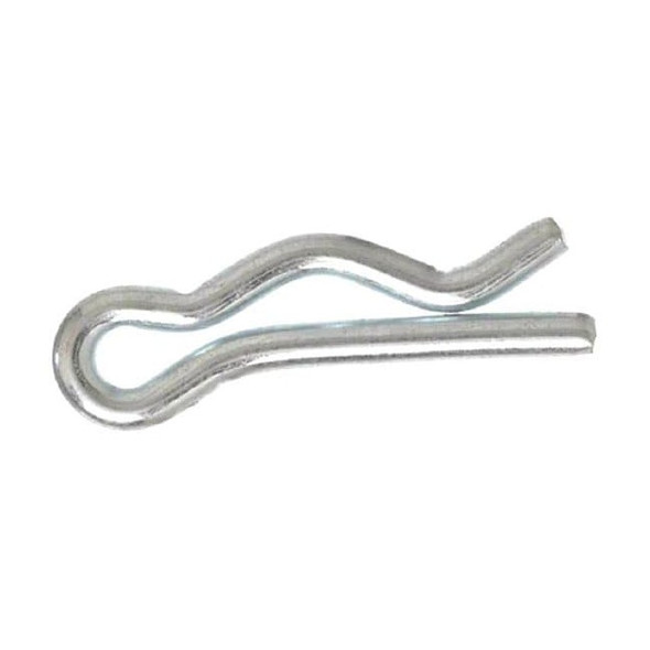 Bridge Cotter Pin, 7/64 in Dia, 1-1/4 in L, Steel, PK 25