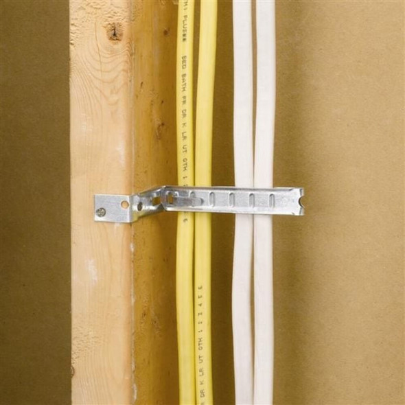 Cable Hanger, Conduit; Pipe Use, 5-16 in; 3-8 in, Steel, Galvanized  CJ6S