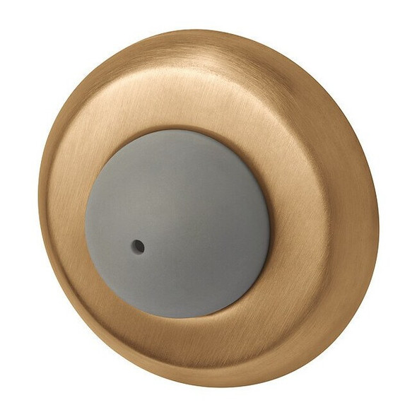 Rockwood Convex Door Stop,Wall Mount,Satin Bronze 406.10