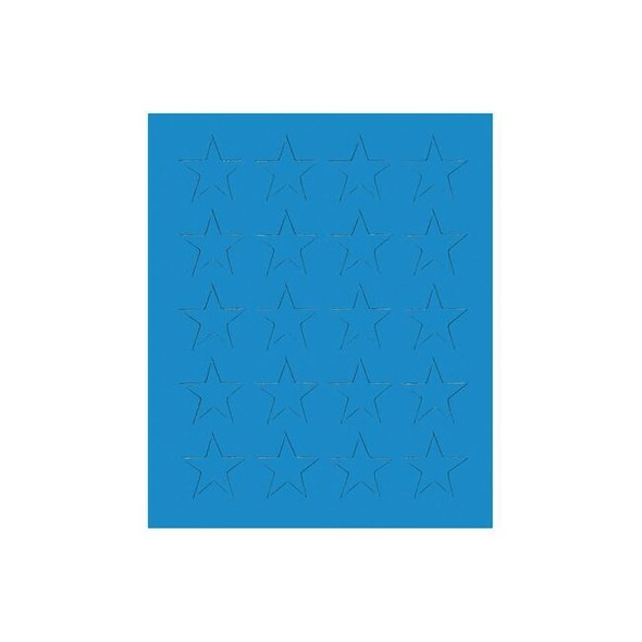 Magna Visual Magnetic Stars,3/4 In. W,Blue,PK20 FI-525