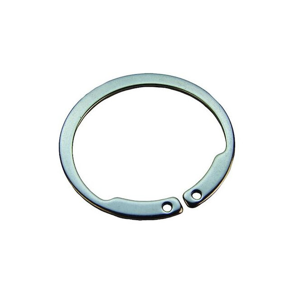 Snap Ring, Stainless Steel Plain Finish, 1/4 in Shaft Dia, 5 PK
