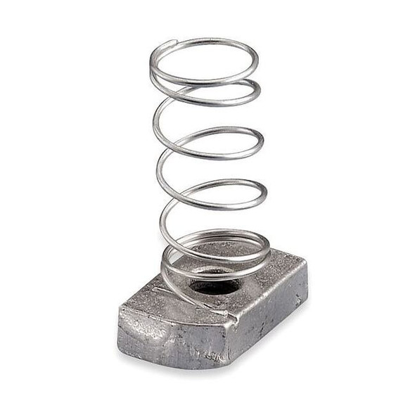 Nvent Caddy Channel Nut With Spring,1/2-13 In,Steel SPRA0050EG