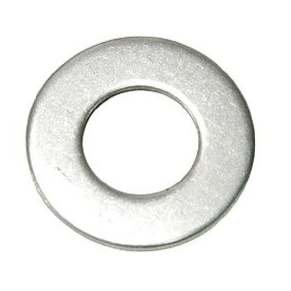 Flat Washer, For Screw Size #8 ,18-8 Stainless Steel Plain Finish, 100 PK