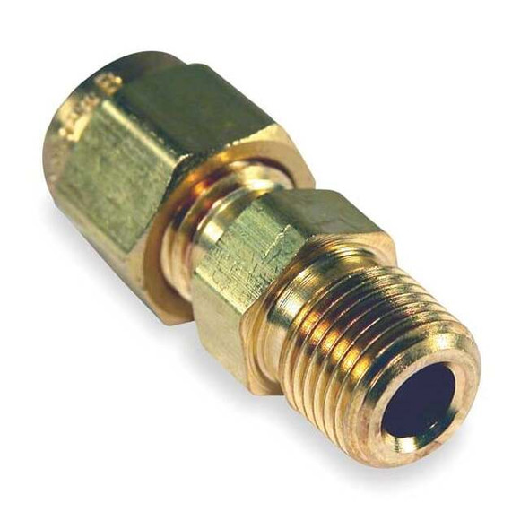 Tempco Compression Fitting,1/8 MNPT,Brass FTGR-1019