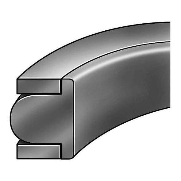 Manufacturer Varies Piston Seal,2 1/8IDx2 1/2OD,3/16Wx3/16H 2JAX4