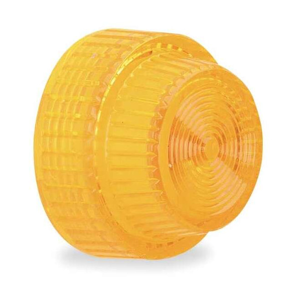 Schneider Electric Pilot Light Lens,30mm,Amber,Plastic 9001A31