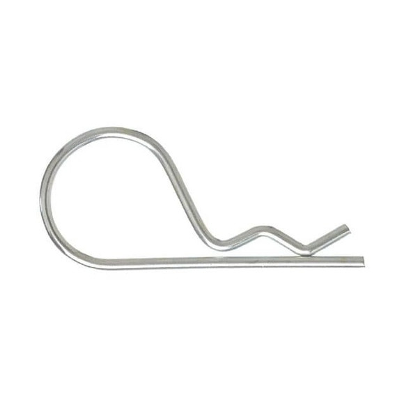 Bridge Cotter Pin, 5/64 in Dia, 1-7/8 in L, Steel, 25 PK