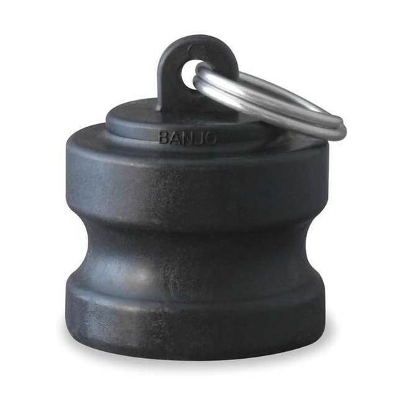 Banjo Dust Plug,Type DP,Polypropylene,1" 100125PL