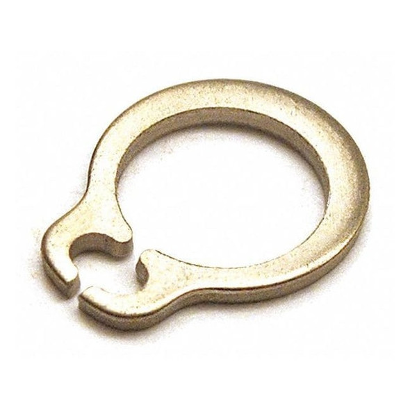 Rotor Clip External Retaining Ring, Stainless Steel, Plain Finish, 10 PK DSH-6SA