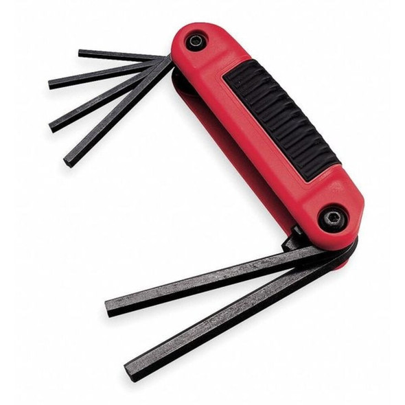 Eklind 6 Piece SAE Fold-Up Hex Key Set, 25611 25611