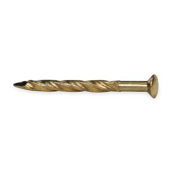 Manufacturer Varies Nail,Brass,1 1/4 In L,PK250 1VZU4