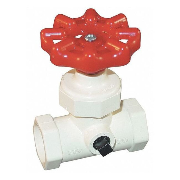 Spears Stop and Waste Valve,3/4 In,Slip 8422W-007