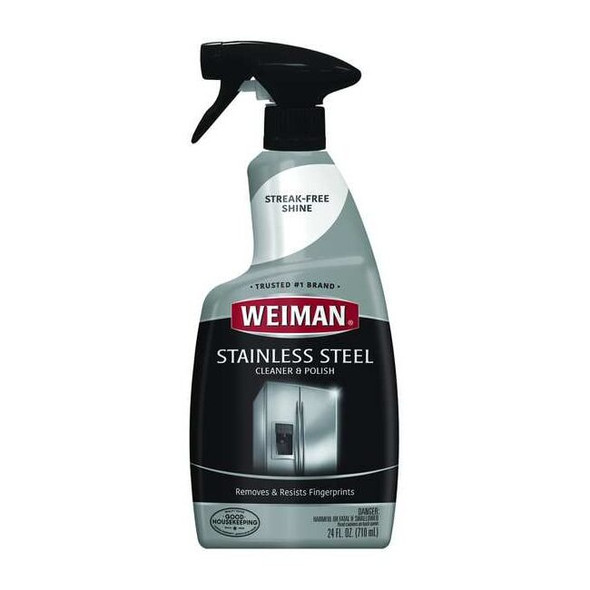 Stainless Steel Cleaner and Polish, Trigger Spray Bottle, 22 oz, Ready to Use