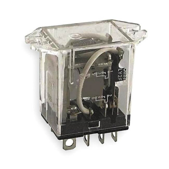 Omron Relay, 8Pin, DPDT, 10A, 240VAC LY2F-AC220/240