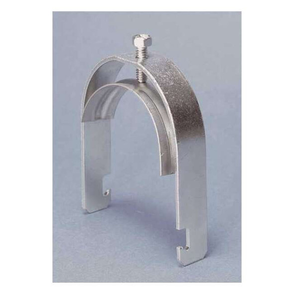 Nvent Caddy Conduit Clamp,3 In EMT,Silver SCH56B