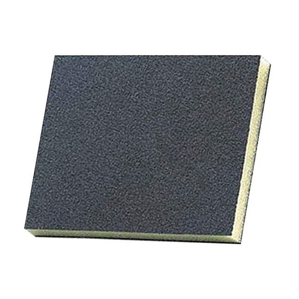 Norton Abrasives Sanding Sponge, Fine, 4-3/4x3-3/4x1/2 In 63642552870