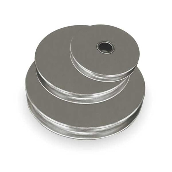 Sheave, Wire Rope, 3-16 in Max Cable Size, 600 lb Max Load, Zinc Plated  4JX60