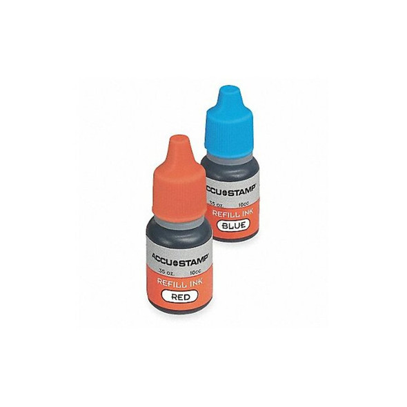 Cosco Ink Refill,Red/Blue,0.35 oz.,PK2 038778
