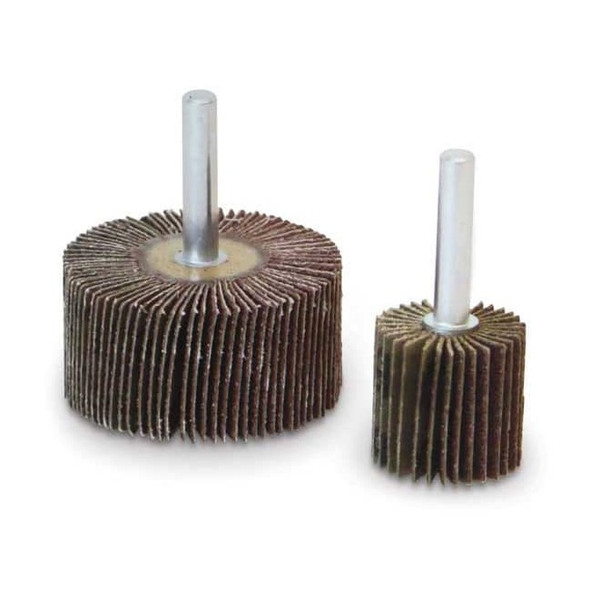 Merit Flap Wheel,AO,2x1x1/4 In Shank,120G 08834131515