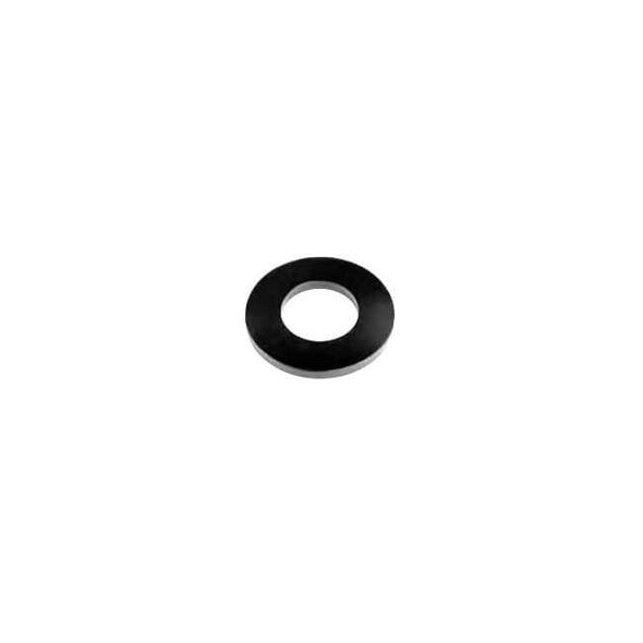 Te-Co Flat Washer, For Screw Size #6 ,Steel Black Oxide Finish, 25 PK 42613