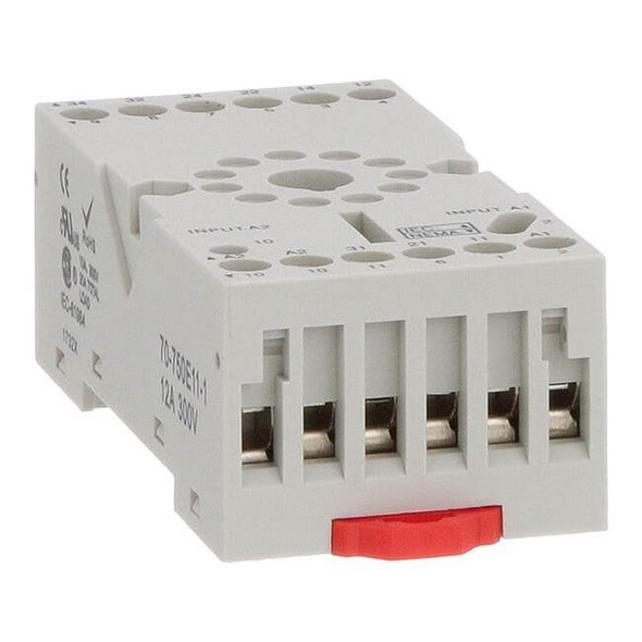 Schneider Electric Relay Socket,Elevator,Octal,11 Pin 70-750E11-1
