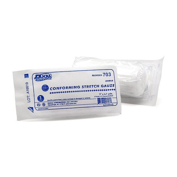 Manufacturer Varies Sterile Gauze,White,4 1/8yd L,3"W 61301