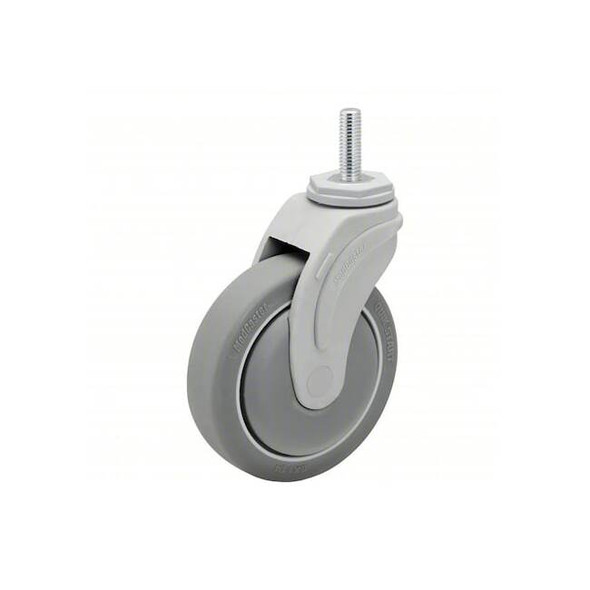 Medcaster Stem Caster,4"dia,275lb NG04QDP125SWTS02