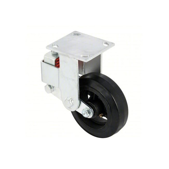 Manufacturer Varies Plate Caster,Rigid,Rubber,8 1/2"H P22R-RY060R-14