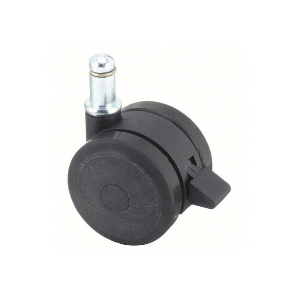 Manufacturer Varies Stem Caster,75 lb. Load,Black Wheel P3S-UN50G-SG5-WK