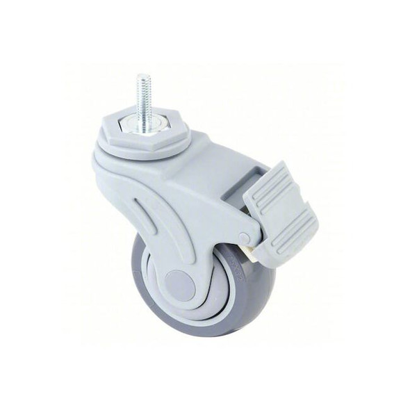Manufacturer Varies Stem Caster,3"dia,Polyurethane,165lb P17S-UP030K-ST5-TB
