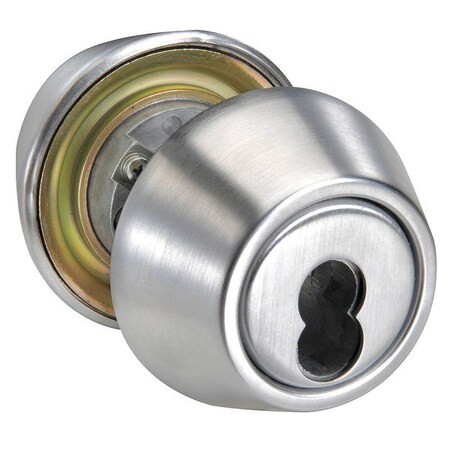 Assa Abloy Accentra Deadbolt, Satin Chrome B-D122 x 626