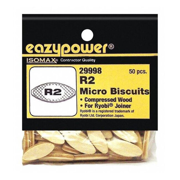 Eazypower Mini Joiner Biscuits, R2, PK50 29998