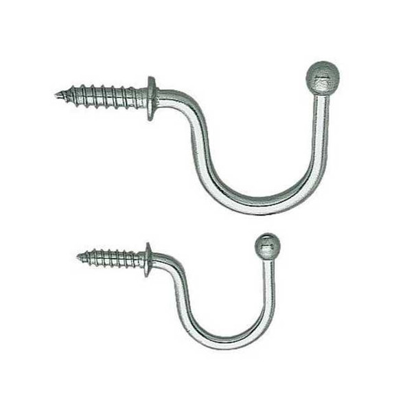 Sugatsune Load Rated Hook,304 SS,1-19/32 In,PK5 TF-35