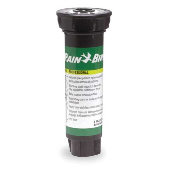 Rain Bird Spray Head for Shrubs,Plastic,6 In. H 1804F-25
