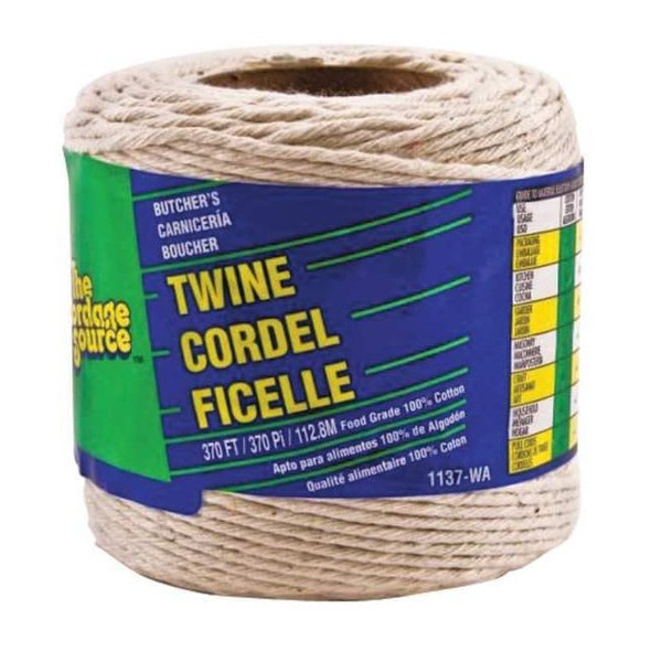 Manufacturer Varies Rope,370 ft.,White,Cotton 1137-WA