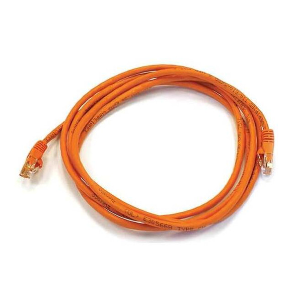 Monoprice Patch Cord,Cat 6,Booted,Orange,7.0 ft. 3414