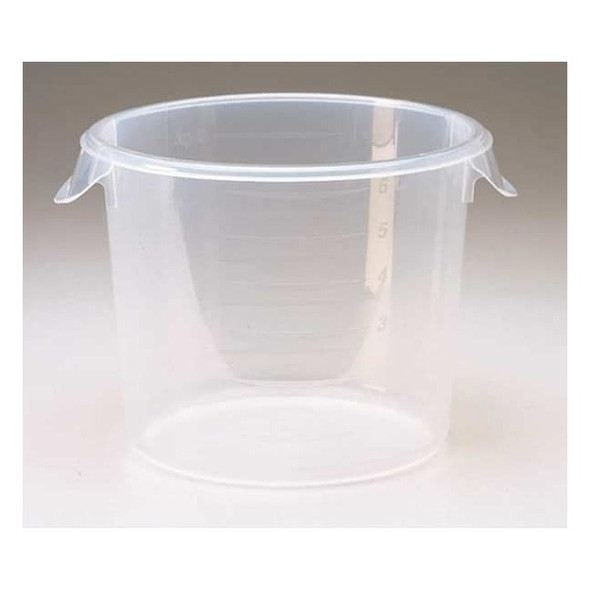 Rubbermaid Commercial Food Storage Container,3 in L,Clear FG572324CLR