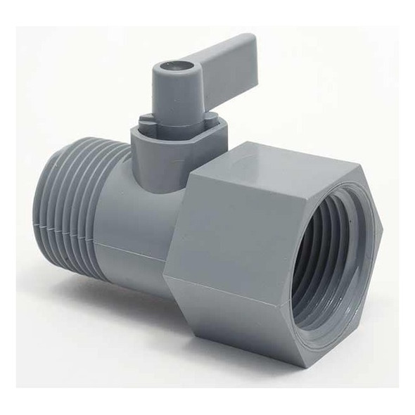 Manufacturer Varies 3/4" FNPT x MNPT PVC Ball Valve Inline 4250990