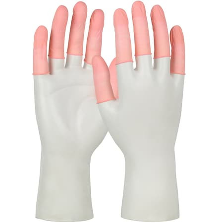 Pip Finger Cots, Pink, Latex, XL, PK720 7CXL