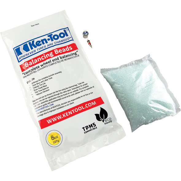 KEN-TOOL BALANCING BEADS, 8 OZ. / 52 BAGS PER CASE 31608