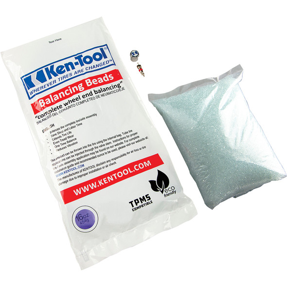 KEN-TOOL BALANCING BEADS, 16 OZ. / 28 BAGS PER CASE 31616