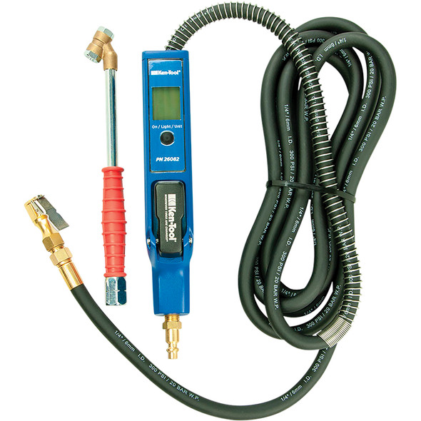 PREMIUM DIGITAL TIRE INFLATOR W/12' HOSE 26082