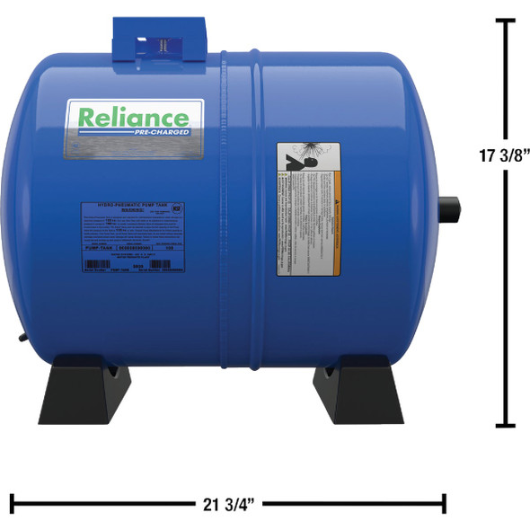 Reliance 14 Gal. Horizontal Pressure Tank PMDH-14