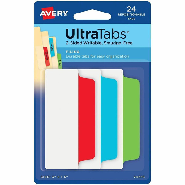 Avery&reg; Ultra Tabs File Tab 74775ST