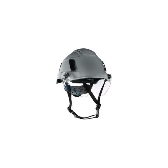 Jackson Safety XS2-550V Type 2+ Vented Safety Helmet w/ Flip-Up Visor 6-Pt. Susp