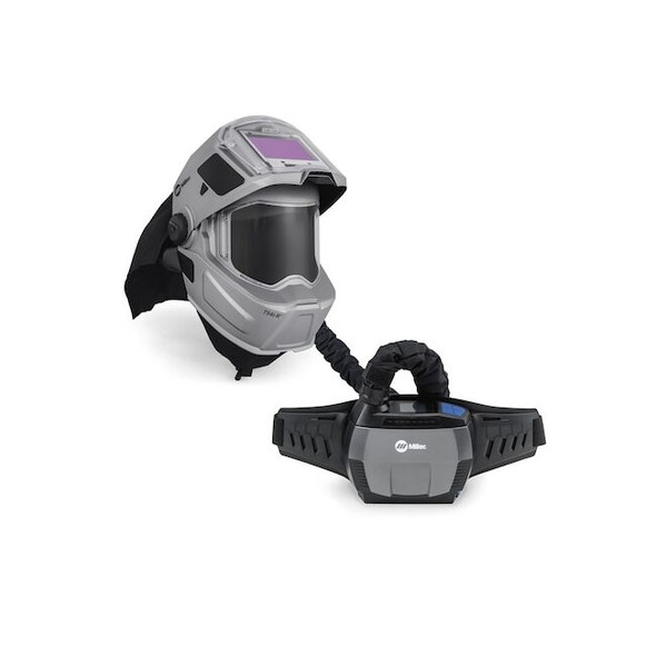 Miller Electric PAPR System, T94i, Helmet, Belt-Mount, Universal 292754